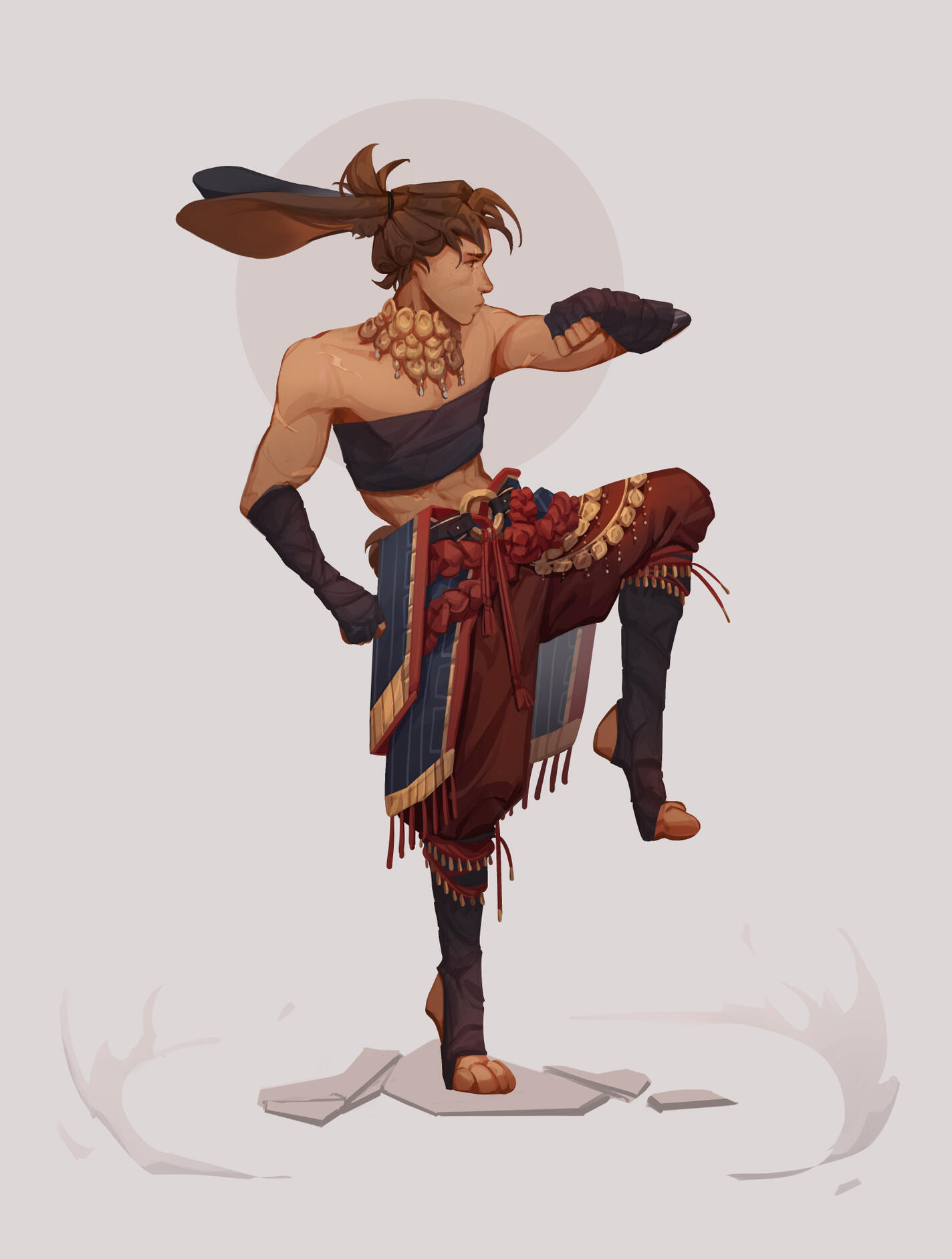 Commission: Monk bunny Commission: Monk bunny