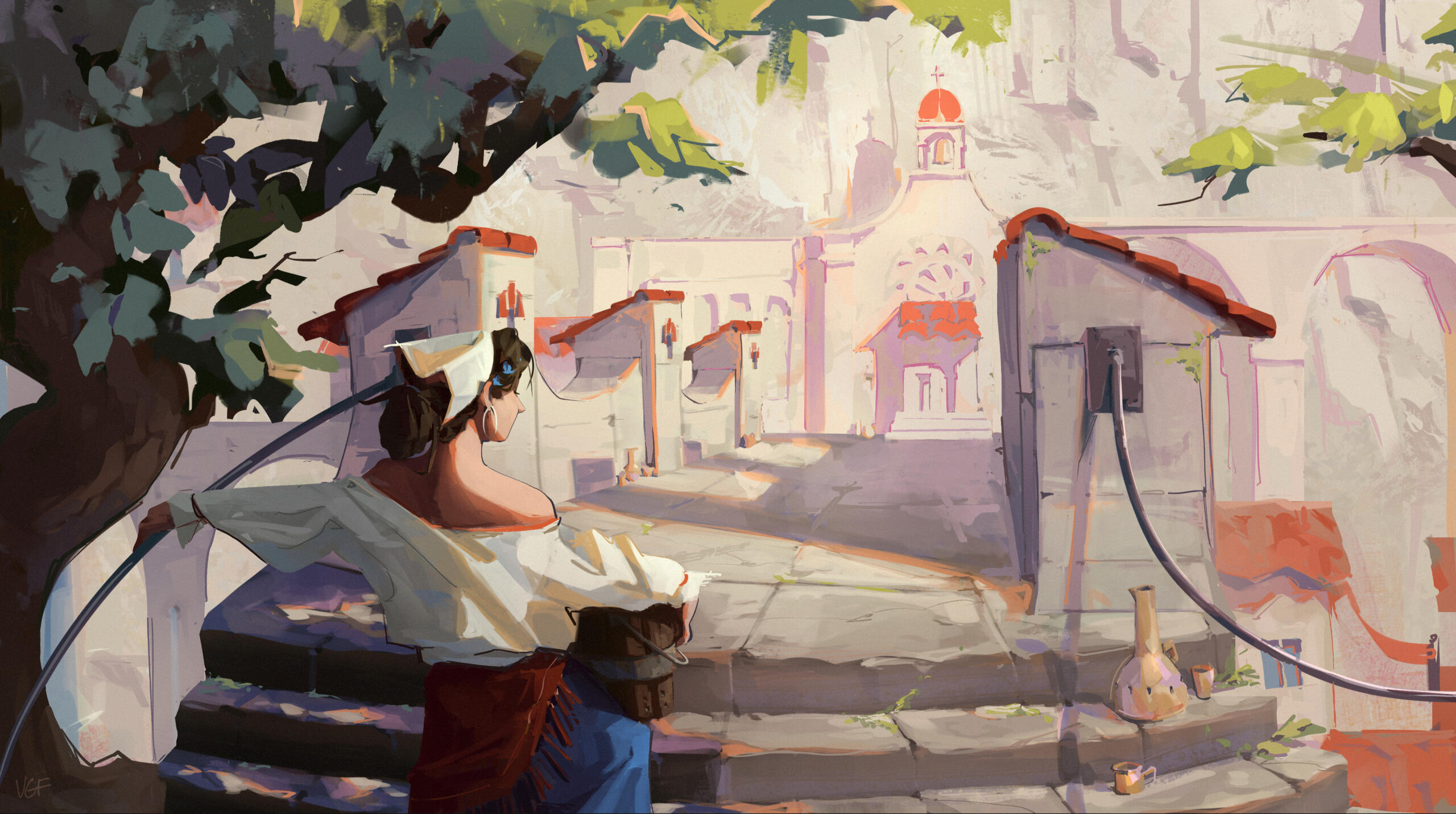 Final immersive view