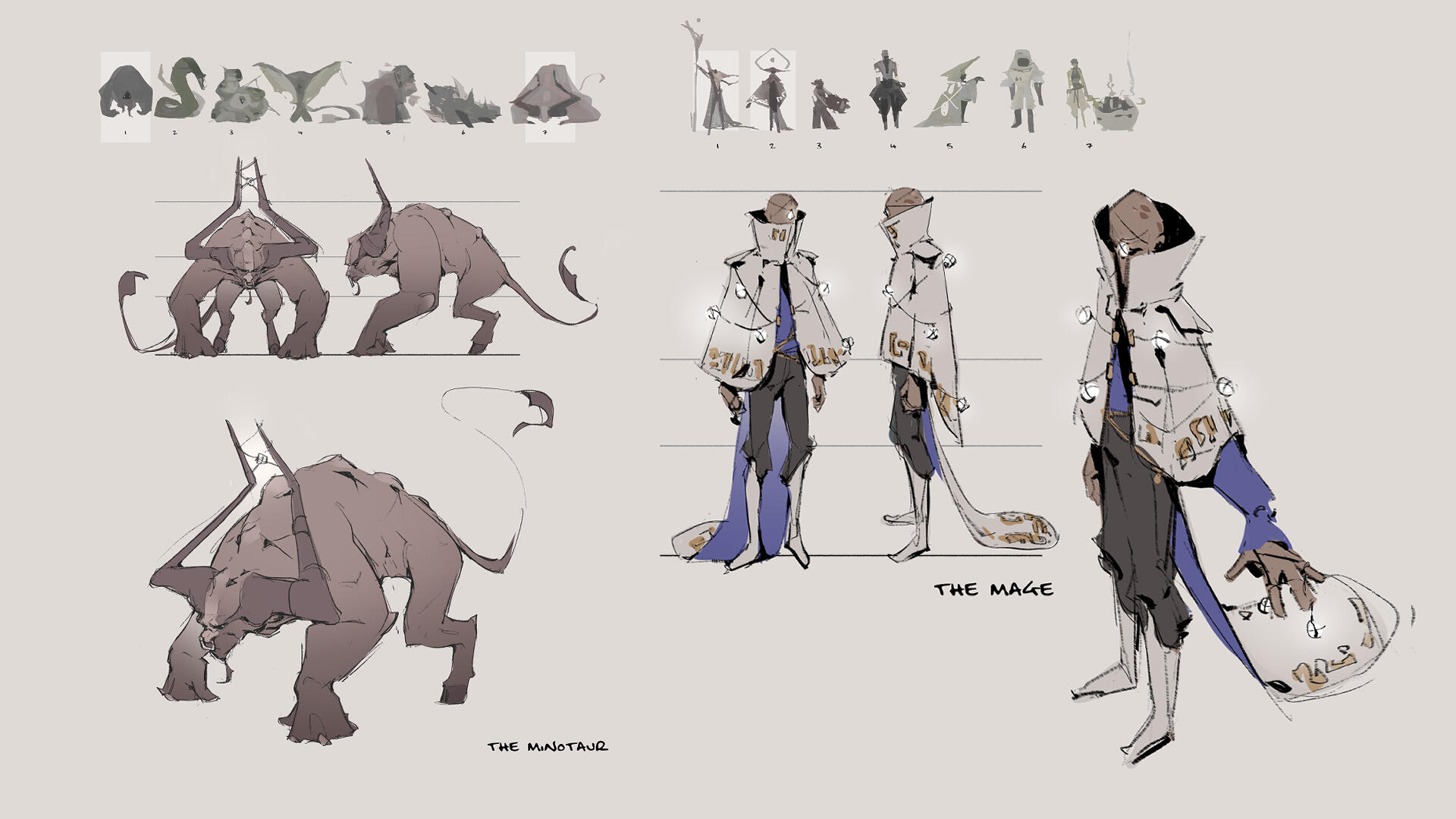 Character designs