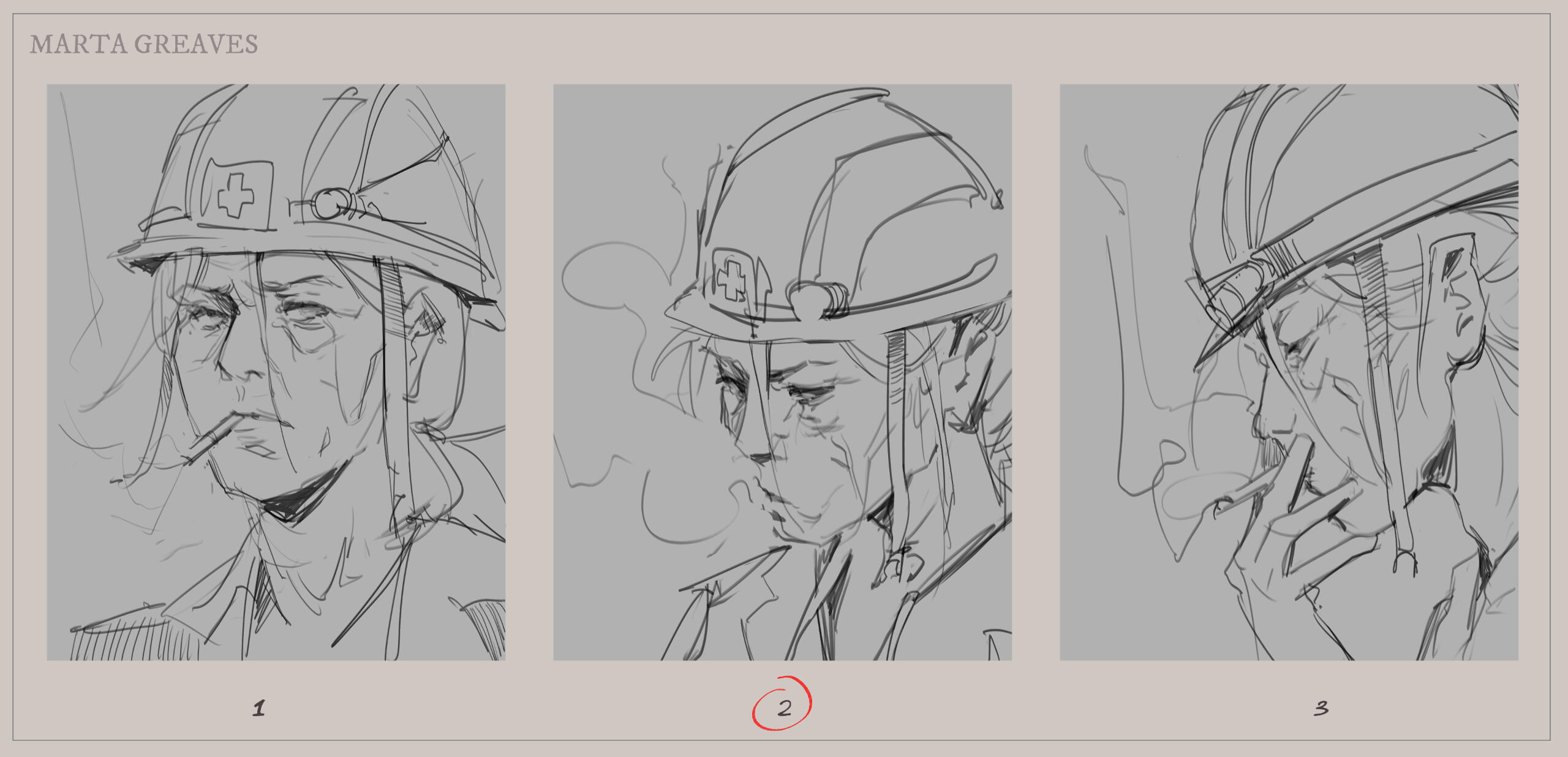 Portrait sketches
